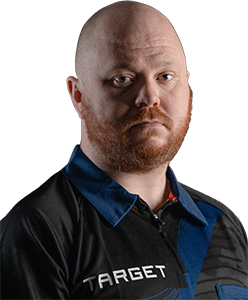 Dart Spieler Justin Hood Target Dart Team