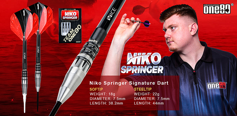 0ne80 Dart Spieler Nico Springer