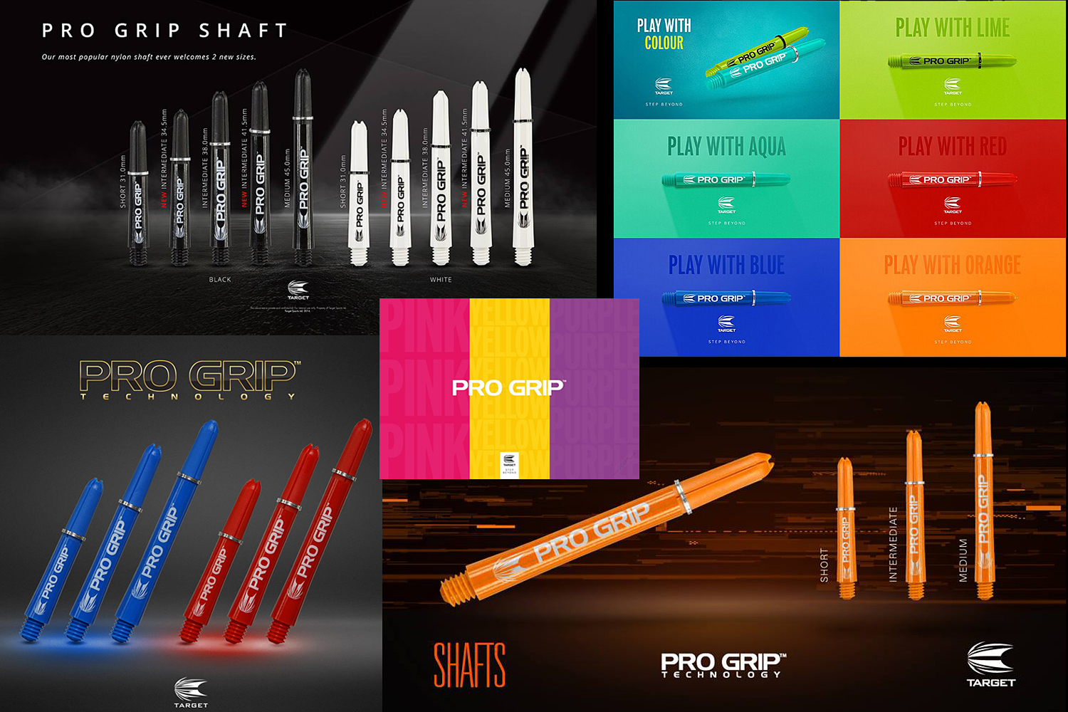 Target Darts PRO Grip Shafts