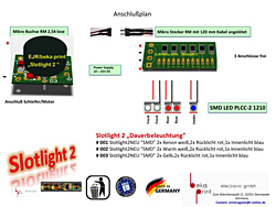Slotlight Anschlussplan
