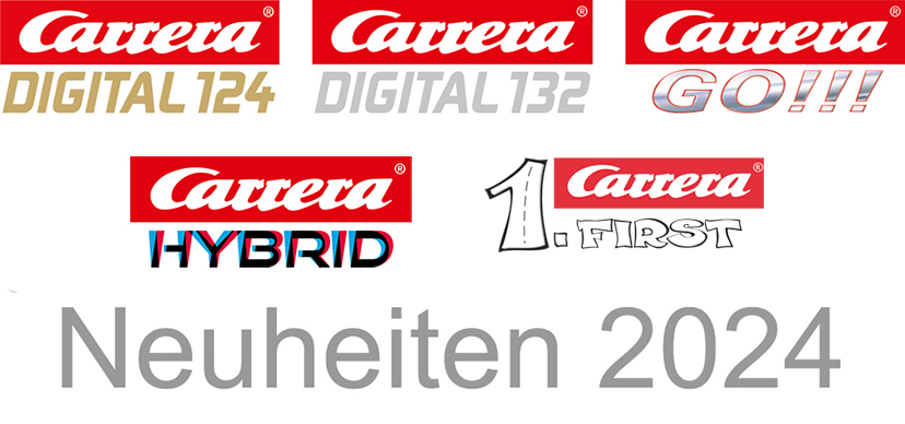 Schaut wenn Ihr Lust habt vorbei, wir werden immer wieder die neusten Informationen zu den Carrera Produkten 2024 bereitstellen!